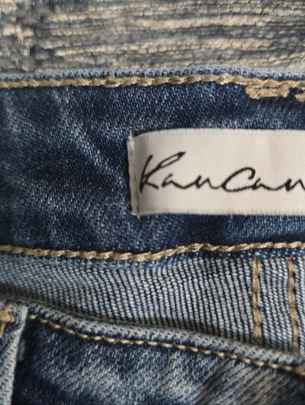 KanCan Blue Flare Women's Jeans - Picture 3 of 9
